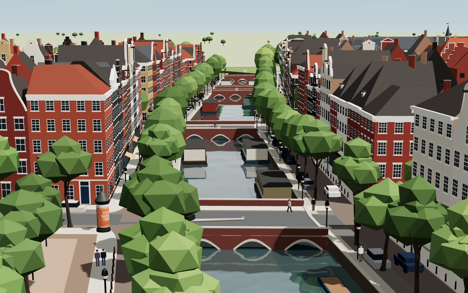 Aesthetic City Builder: street view